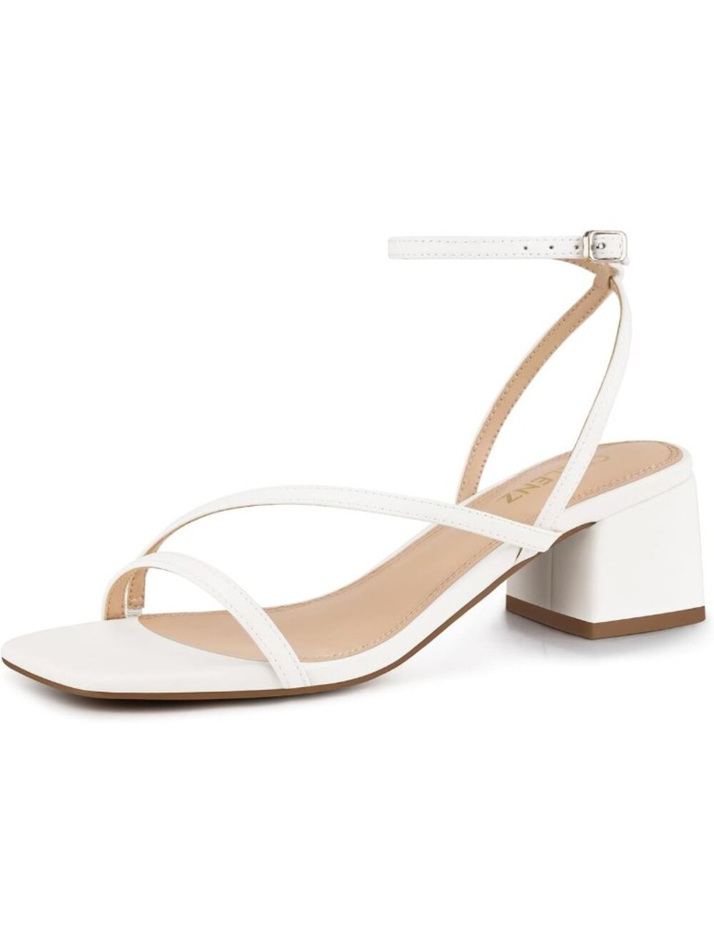 Stylish Women’s Chunky Low Heel Sandals - Comfortable Strappy Summer Footwear